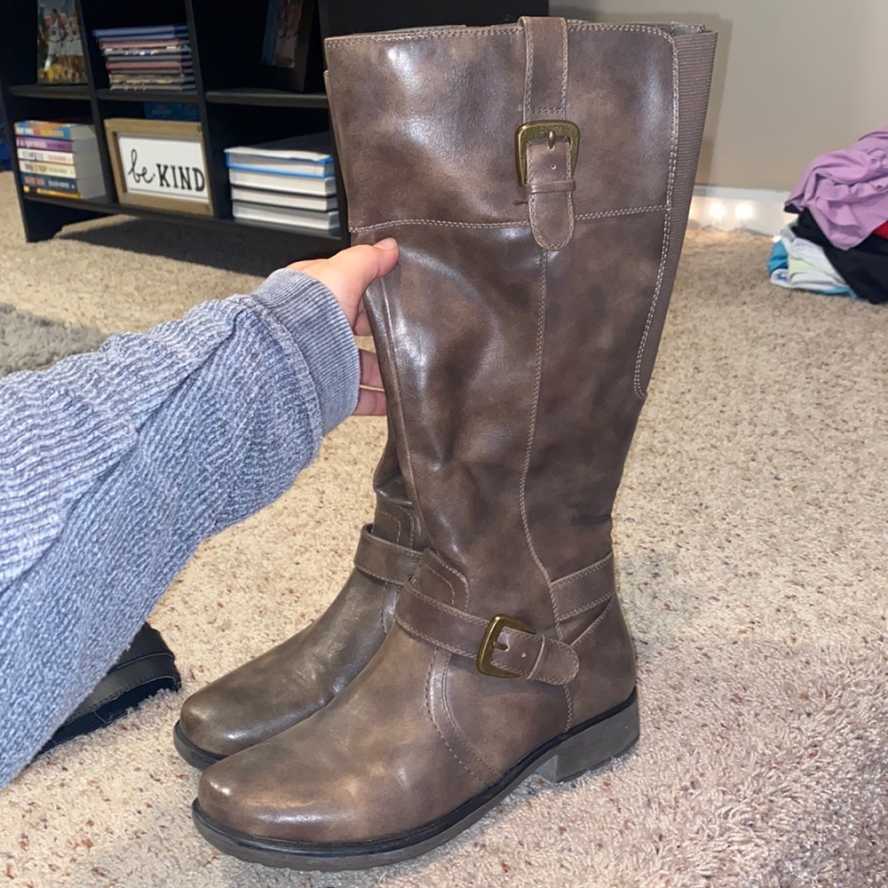 Calf-Length Boots